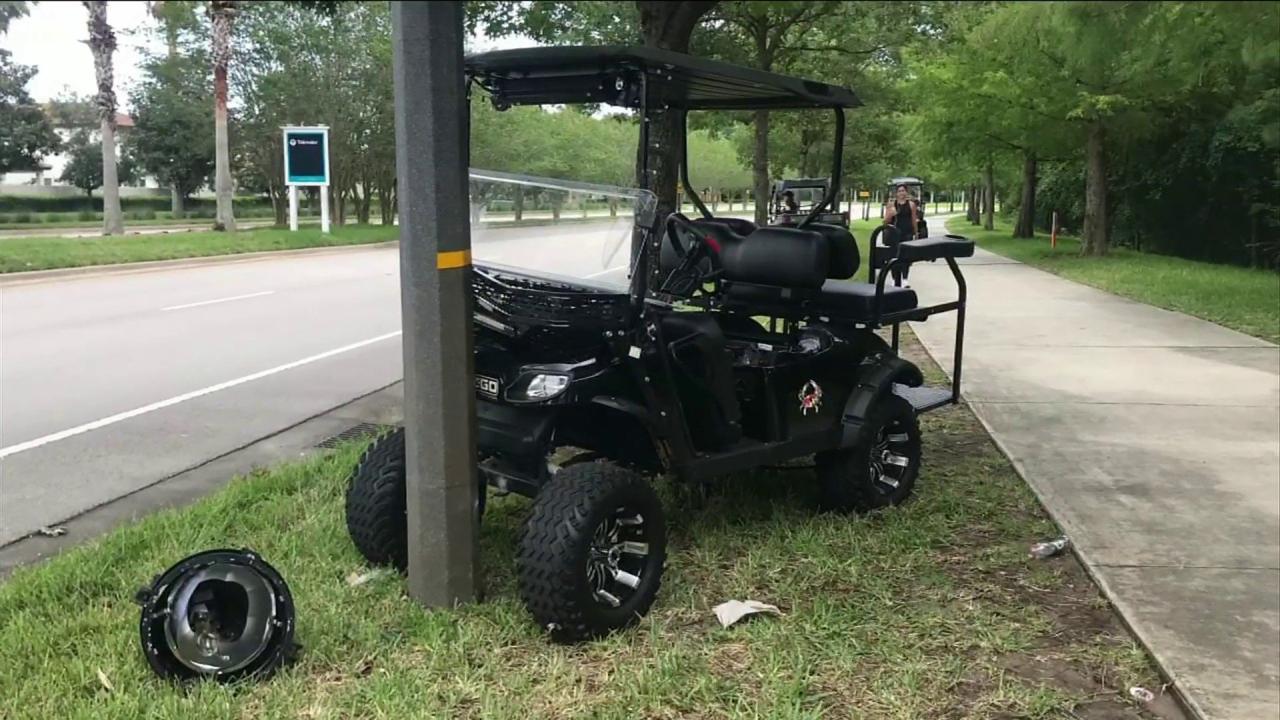 golf crash injured lawyer gainesville nocatee